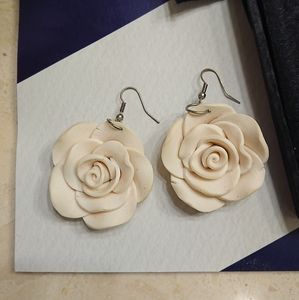New - flowers earrings